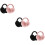 6 Pcs Solid Color Plush Folding Ear Warmer For Men Women 5