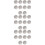 30Pcs Durable Silver Paper Cake Boards Lightweight Cake Circle Base 7