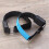 6 Pcs LED Glowing Armbands For Night Running Blue 10