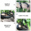14Pcs Creative Black Snake Models Durable Safe Prank and Tabletop Toys 4
