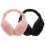 6 Pcs Solid Color Plush Folding Ear Warmer For Men Women 1
