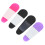 16Pcs Durable Silicone Cosmetic Scoop Spatula for Home Use 1