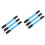 6 Pcs LED Glowing Armbands For Night Running Blue 4
