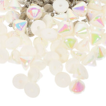 500Pcs Multi DIY Rivet Kit Plastic Punk Studs for Clothing Bags Shoes