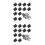24Sets Mini Switch Cap Silver Waterproof Protective Flashlight Cover 5