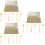 3 Sets Sand Rake Beach Sand Child Plastic 6