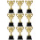 3 Pack Trophies Children'S Plastic Trophy Mini Student 7