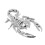 10Pcs Silver Car Window Stickers Auto Body Decals 8