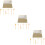 3 Sets Sand Rake Beach Sand Child Plastic 8
