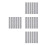 24Pcs Self-Adhesive Felt Pin Board Strips Light Grey for Office Decor 6
