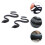 14Pcs Creative Black Snake Models Durable Safe Prank and Tabletop Toys 8