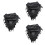 3 Count Shemagh Traditional Middle Eastern Scarf Arab Wrap Neck Shawl 6