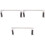 3pcs Paper Towel Holder Cupboard 3