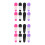 16Pcs Durable Silicone Cosmetic Scoop Spatula for Home Use 5