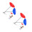 4Sets Multifunctional Circus Juggling Kit with Colorful Plastic Props 10