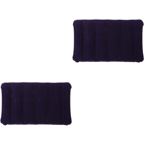 2 Count Pillow Inflatable Camping Pillows For Sleeping Office Nap 2