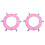 2Pcs Pink Trampoline Spring Cover Protective Pad for Safety Use 3