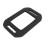 2Pcs Handheld Barber Mirrors with Foam Back Lightweight Black Design 2