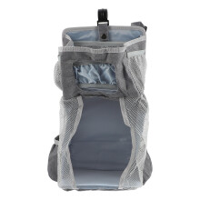 2Pcs Cloth Diapers Hanging Bag Grey with Organizer for Nursery Use