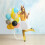 4Sets Easter Chick Headband Set with Tutu Skirt Assorted Color Costume 5