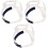 3Pcs Lightweight Pe Safety Head Suspension Hard Hat Liner Replacement 5