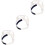 3Pcs Lightweight Pe Safety Head Suspension Hard Hat Liner Replacement 7