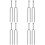 4 Pieces fork Keys Guitar Tuner Clip Electric Silver 5