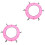 2Pcs Pink Trampoline Spring Cover Protective Pad for Safety Use 4