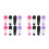 16Pcs Durable Silicone Cosmetic Scoop Spatula for Home Use 4