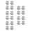 5Sets Plastic Screw Caps for Slides - Grey Kids Slide Fixing Accessory 5