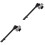 2 Pcs Foot Support Cycling Outfit Aluminum Socket 3