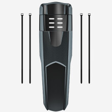 Mountain Bike Mudguard Carbon Look Wide Tail MTB Fender 2629 Inch Quick Mount Splash Protection