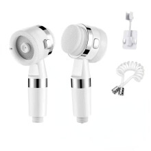 Children's Shower Head with Gentle Water Flow and Builtin Gel Dispenser for Kids Bath Time