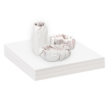 12x12 Inch Packing Paper for Moving and Fragile Item Protection, Unprinted Reusable Sheets for Dishes, Glassware, and Storage (50 Pack)