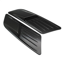 Hood Vent Cover Piano Black Weather Resistant Durable Trim Universal Car Hood Scoop for Mustang