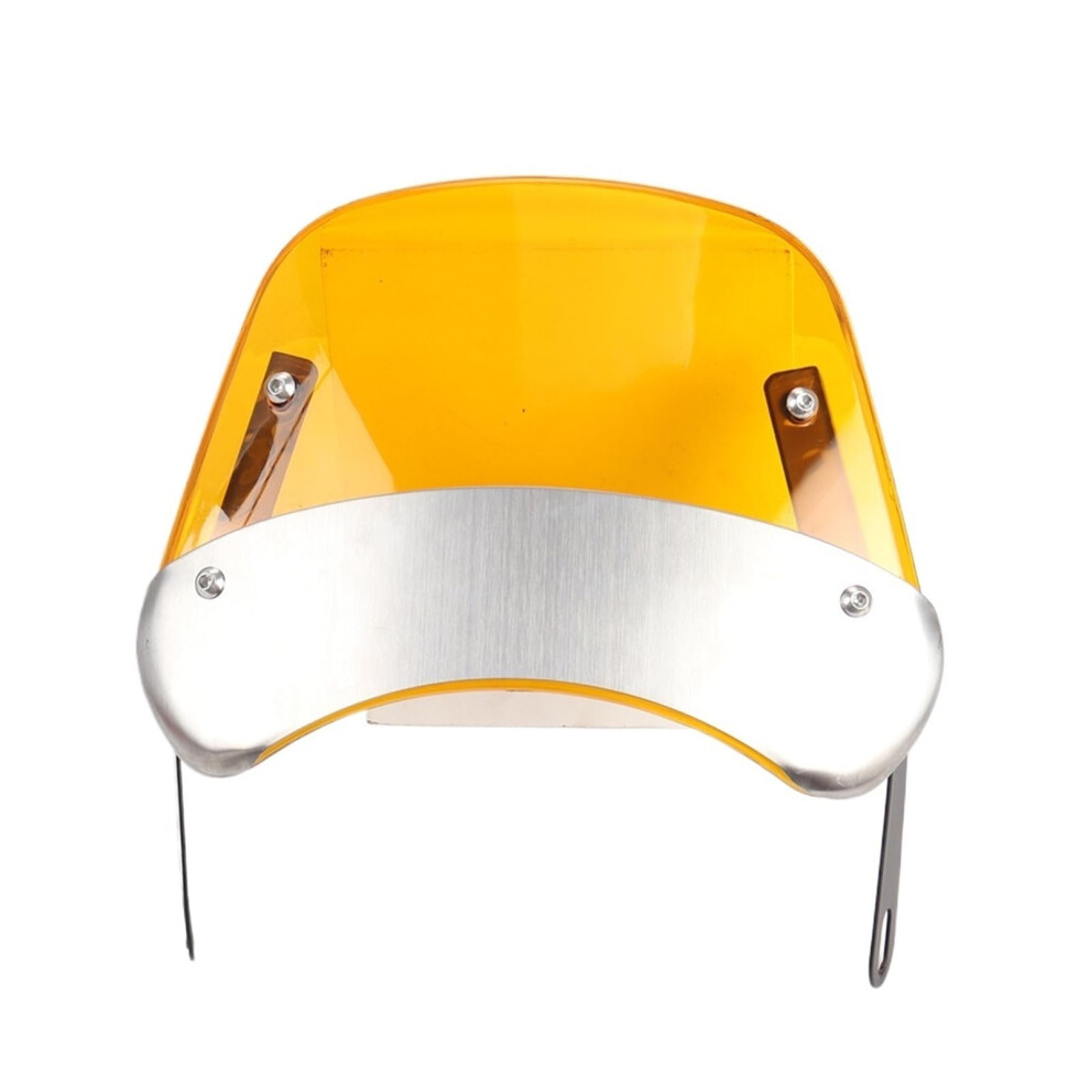 Motorcycle Windshield Wind Deflector For Harley Honda Yamaha Kawasaki Cafe Racer Extension Black 9070919794179