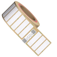 UHF RFID Tags Waterproof PET Adhesive Labels Long Range EPC Gen2 for Warehouse Management Pack of 50