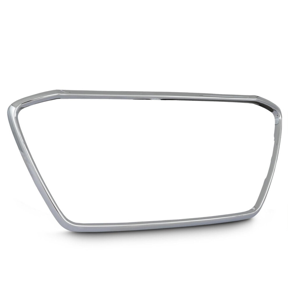 20132015 Chrome Front Bumper Grille Trim Molding Mi1044104 For Mitsubishi Outlander Sport 9070919794407