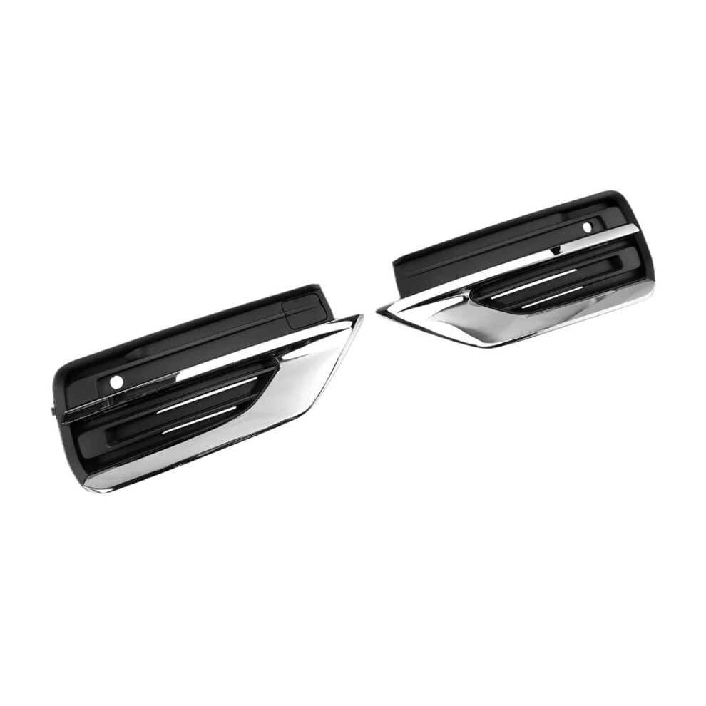 2Pcs Front Bumper Fog Grille Sport Style Scratchresistant Cover For Volvo Xc90 20212024 Light 9070919794452