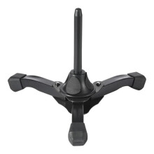 Clarinet Stand with Stable Tripod Support, Foldable Metal Holder for Clarinet and Flute, Black