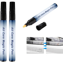 Car Scratch Remover Set with Magic Scratch Pen, Quick Fix, Waterproof UV Protection, 2 Pack
