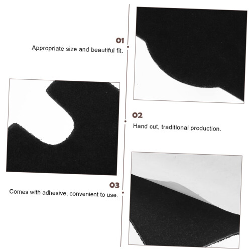 Erhu AntiSlip Pad Cowhide Cushion Set Durable Leather Support for Practice and Performance 1