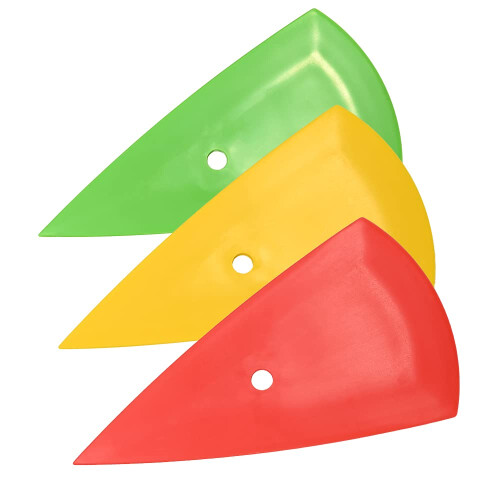 Vinyl Wrap Squeegee Set 3PCS with MultiHardness for Bubble Car Window Tint and PPF