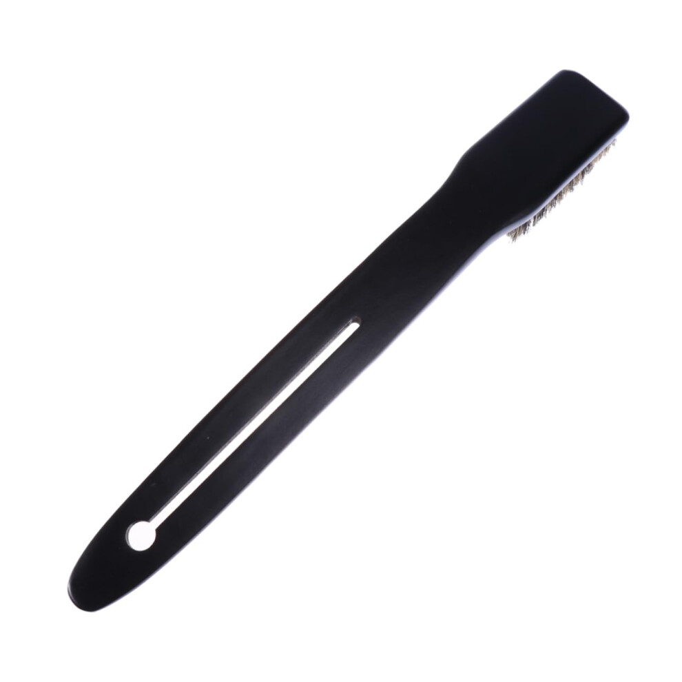 Long Handle Bath Brush with Natural Bristles, Wooden Back Scrubber for Shower and Dry Brushing