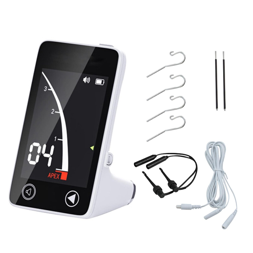 Dental Apex Locator with Color LCD Display, Automatic Calibration and Accurate Root Canal Detection