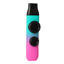 Kazoo for Ukulele with Adjustable Tone Control, Vibrant Gradient Finish, Compact Easy Carry Design