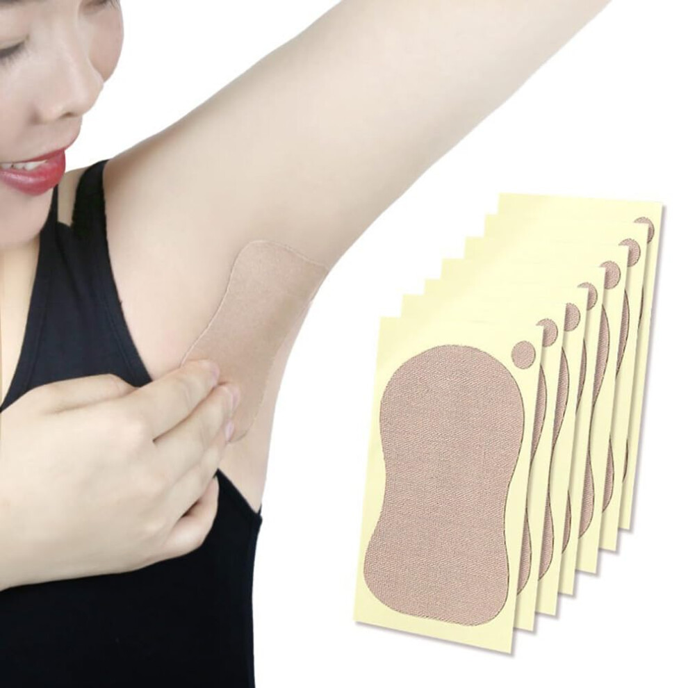 Underarm Sweat Pads 10 Pcs Disposable SelfAdhesive Armpit Shields for Sweat Absorption and Odor Control