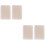 4Pièces Bande Cache Cicatrice Beige Pe Durable Étanche Et 8