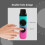 Kazoo for Ukulele with Adjustable Tone Control, Vibrant Gradient Finish, Compact Easy Carry Design 4