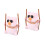 2Pièces Accessoire Rose Suspension Décor Charmant 6